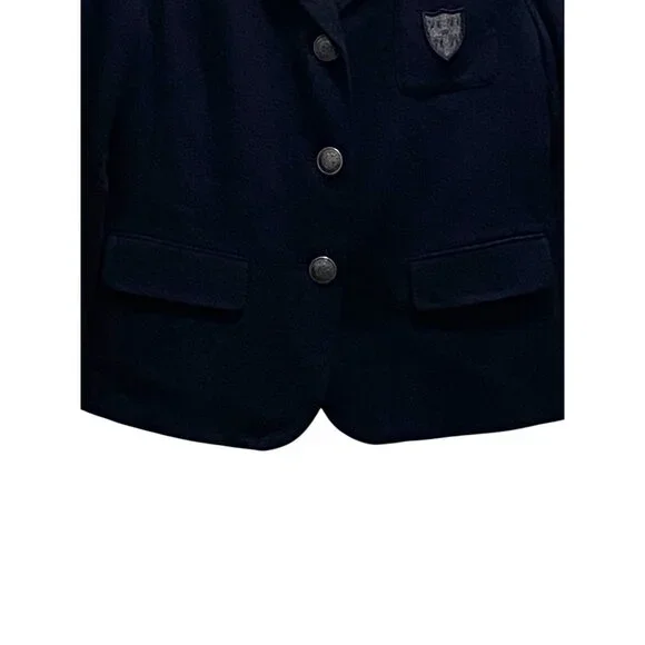 Banana Republic Wool Blazer Black Size 8 Y2K